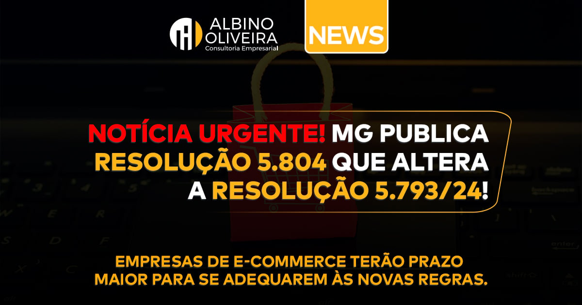 MG publica Resolução 5 804 que altera a resolução 5 793 24 Albino