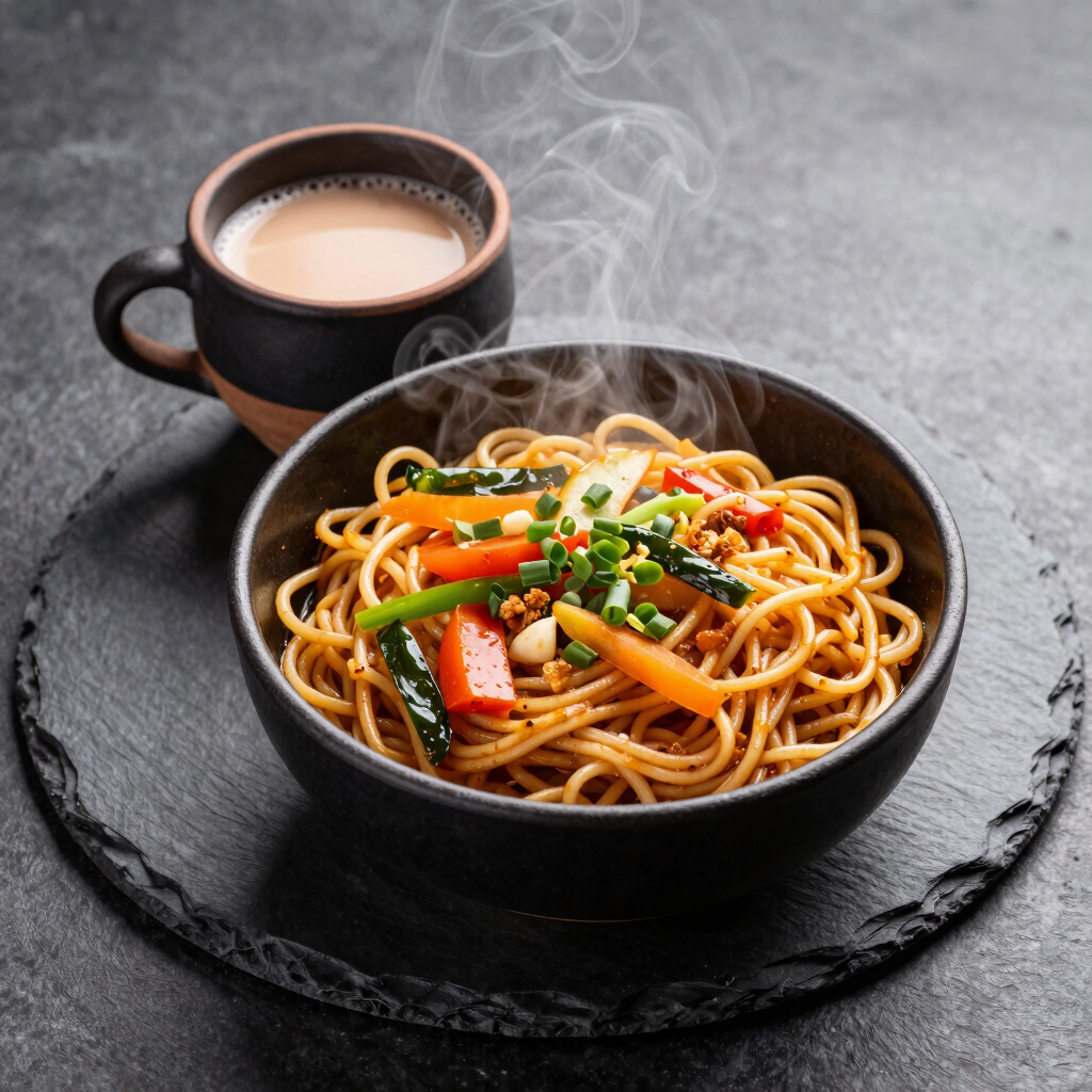 Midnight Masala Maggi & Chai