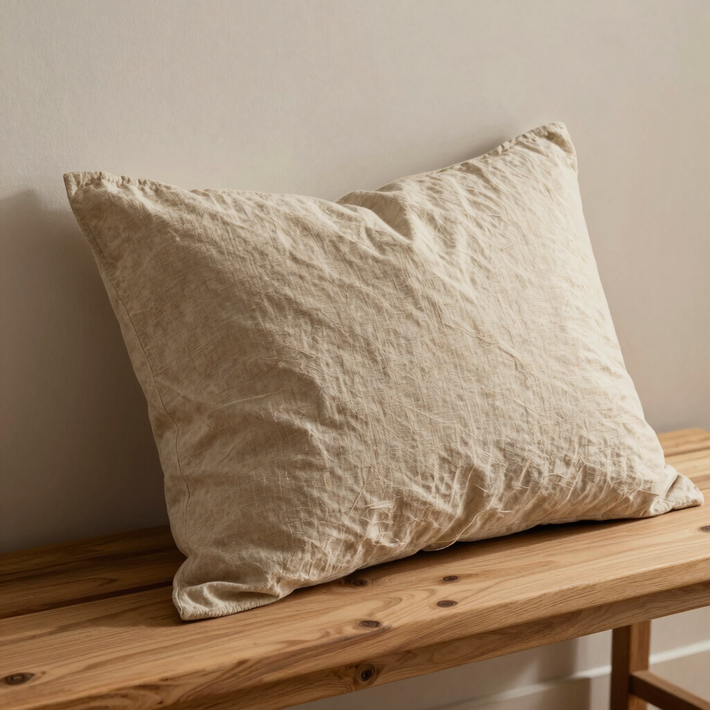 Sandstone Slub Cotton Cover