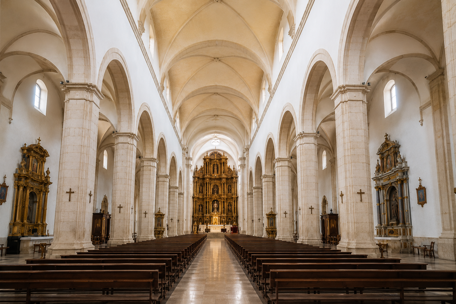 Iglesia de Illescas nave principal más grande Castilla-La Mancha