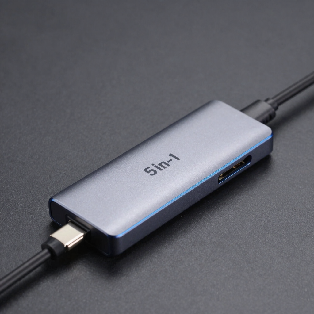 Hub USB-C Multipuerto 5 en 1