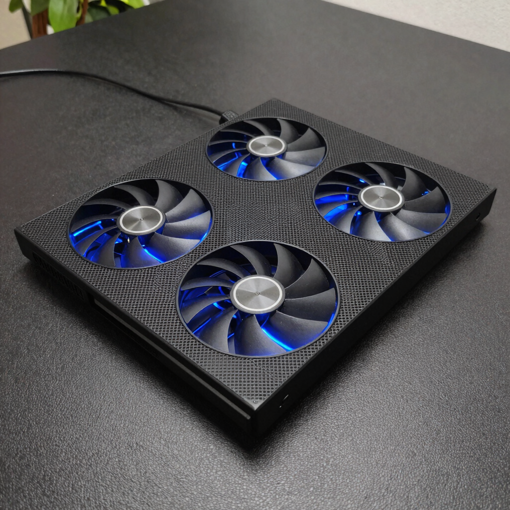 Base Refrigerante LED Azul