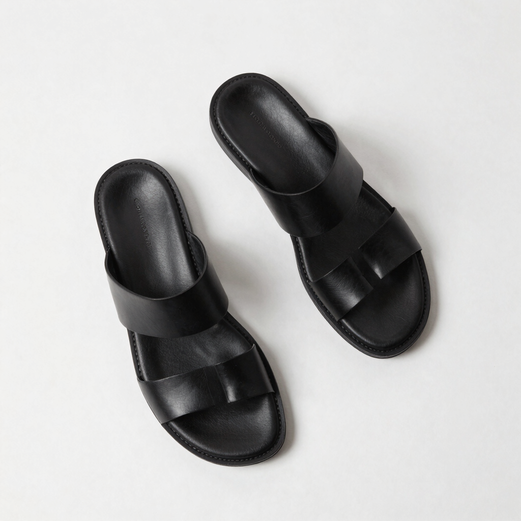 Sandalias Minimalistas de Tiras de Cuero