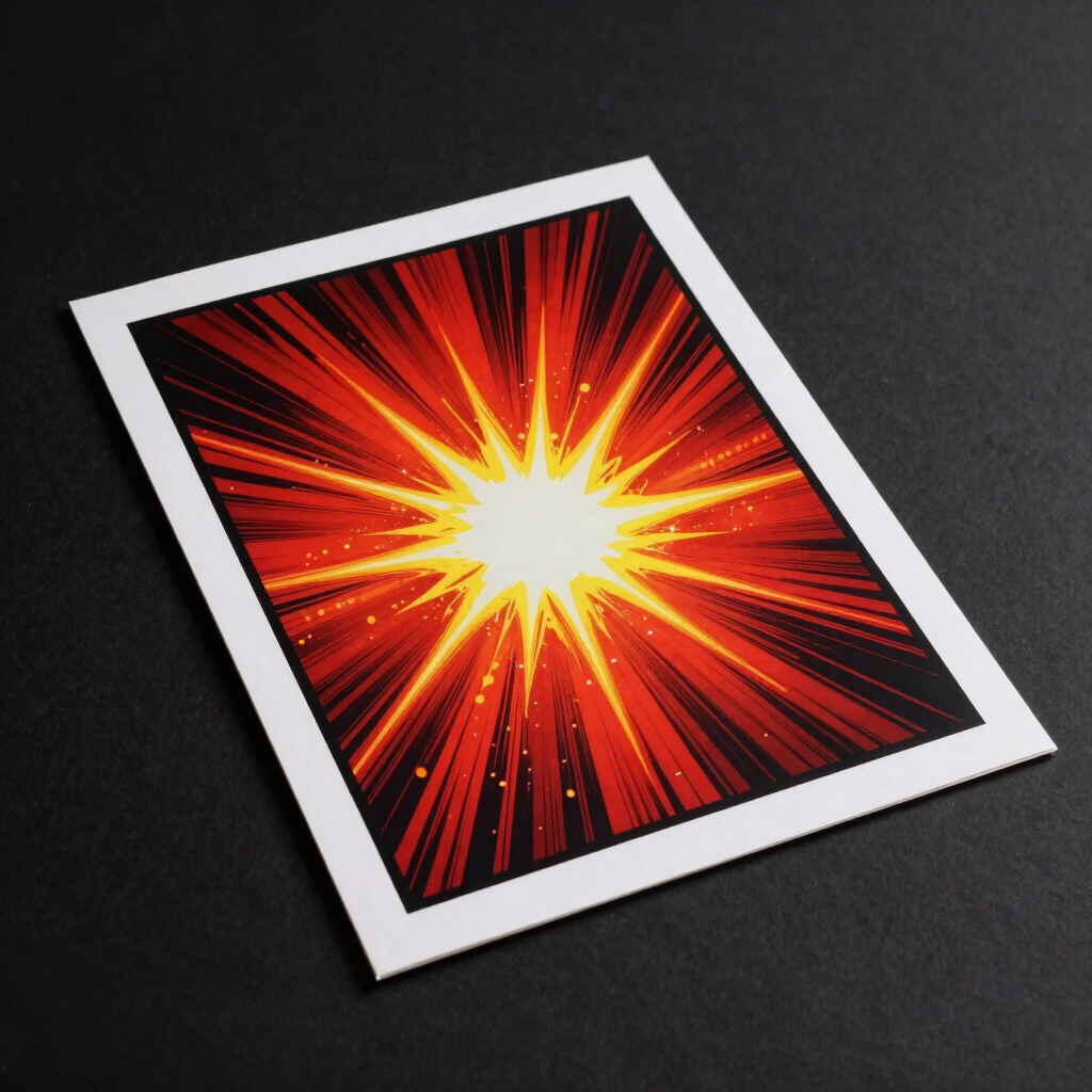 Póster Edición Limitada: Explosión Retro