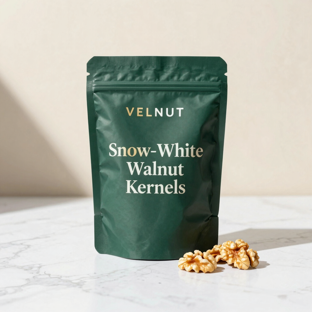 Snow-White Walnut Kernels