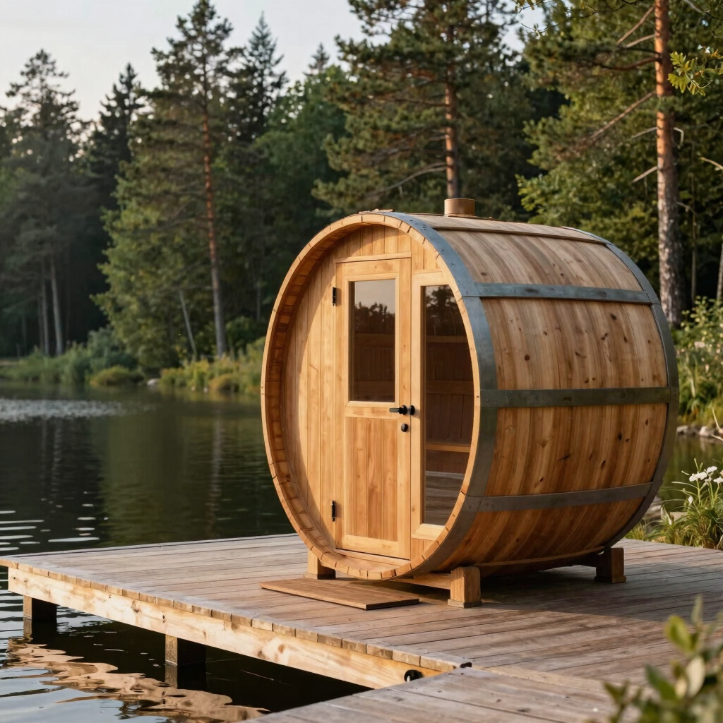 Lakeside Wood-Fired Sauna Experience