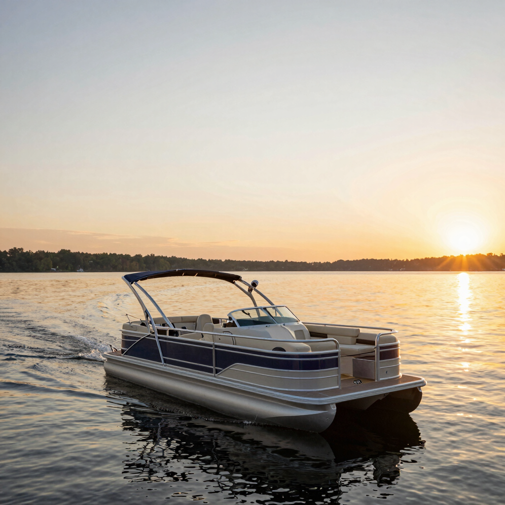 Private Pontoon Sunset Cruise