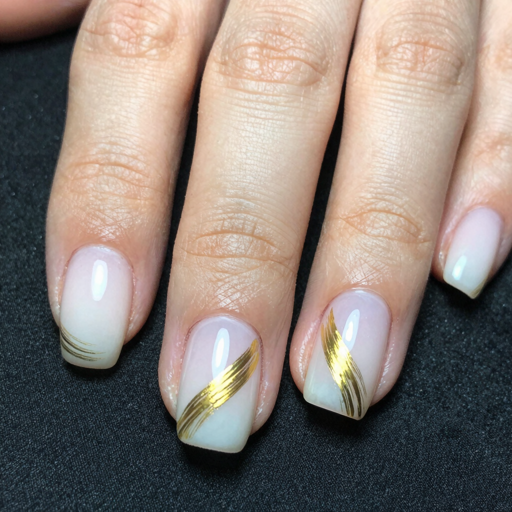 Editorial Nail Art & Chrome Detailing