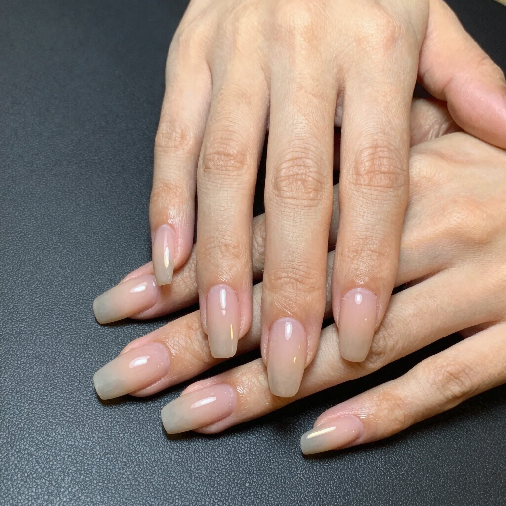 Sculpted Gel Nail Extensions