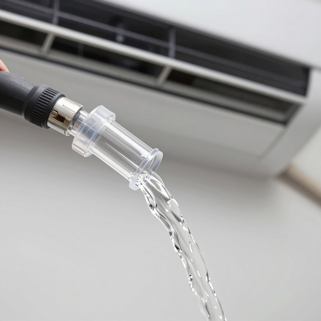 AC Condensate Drain Clearing