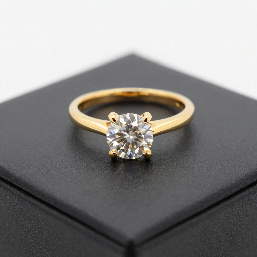 Aurelia Solitaire Diamond Ring