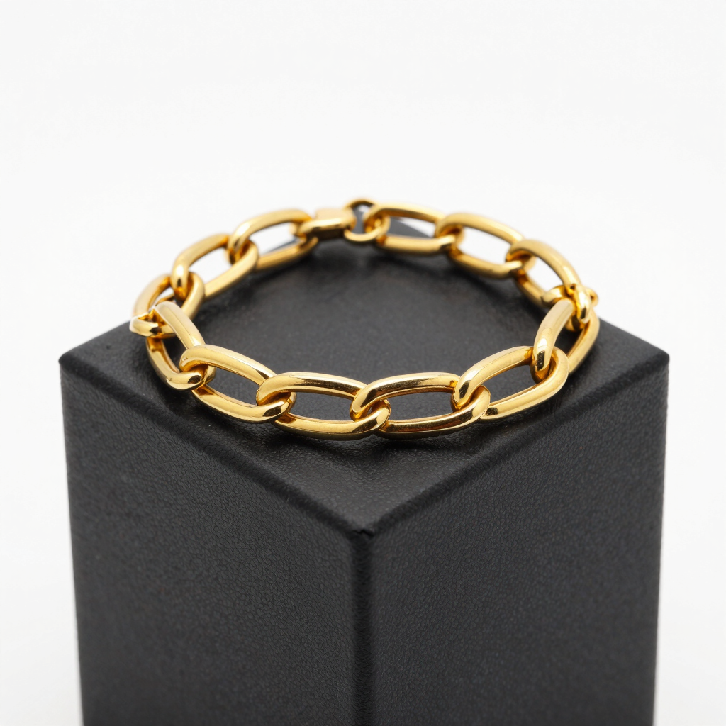Elysian Golden Link Bracelet