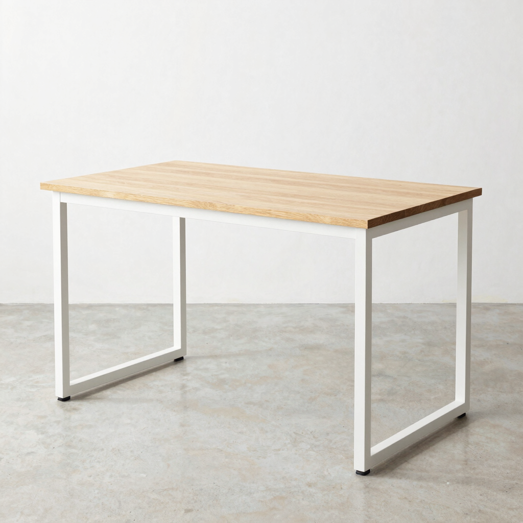 Flat-Pack Minimalist Office Desk