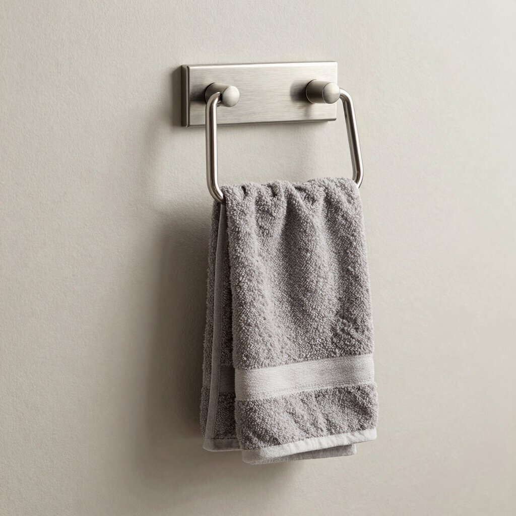 Axis Wall-Mounted Towel Ring