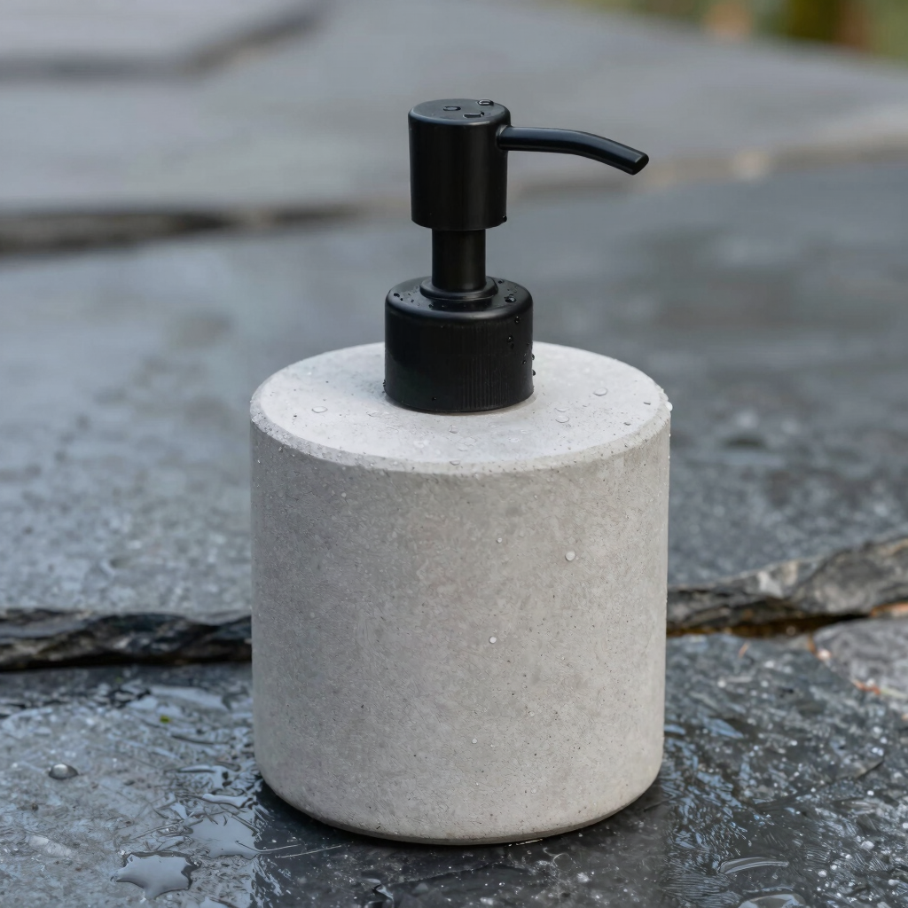 Concrete Arch Soap Dispenser