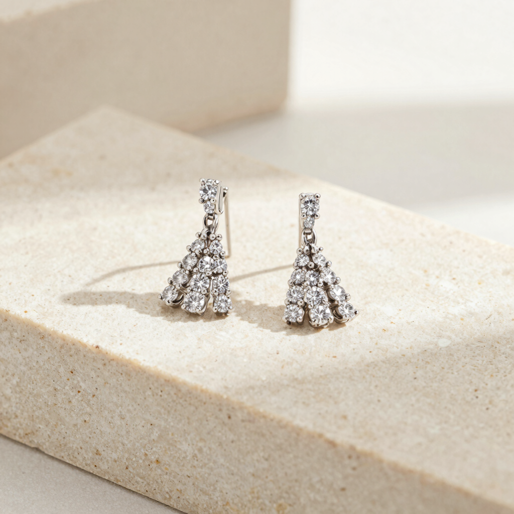 L'Étoile Diamond Drop Earrings