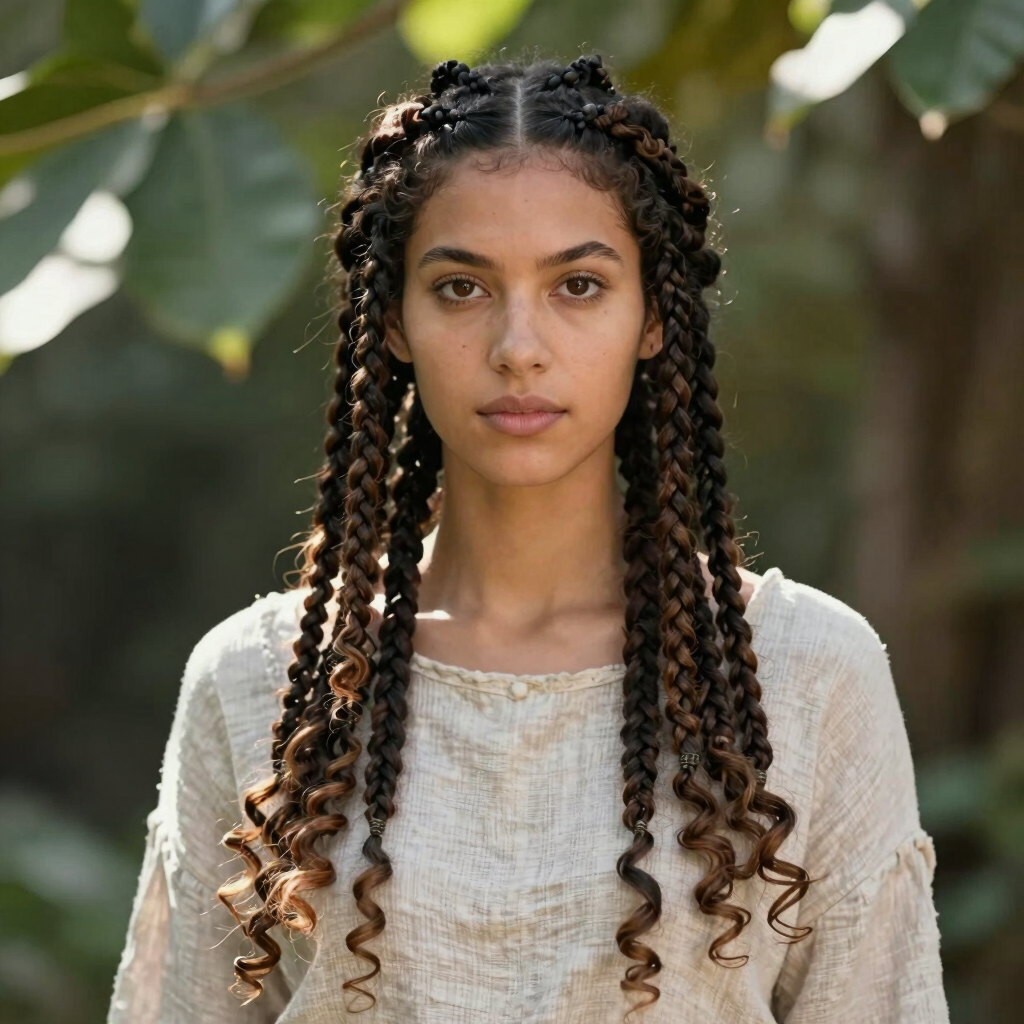 Bohemian Goddess Braids