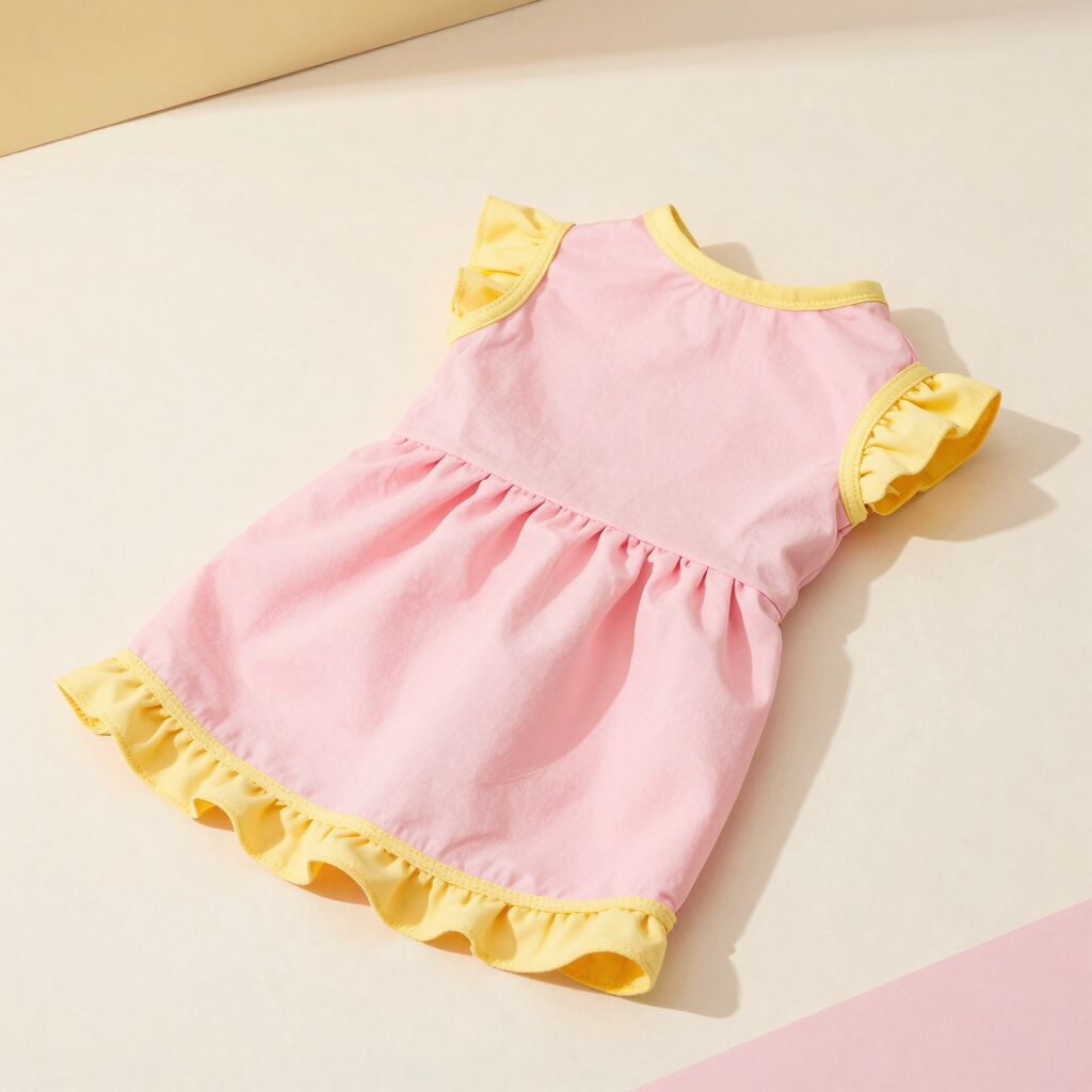 Vestido Primavera con Olanes