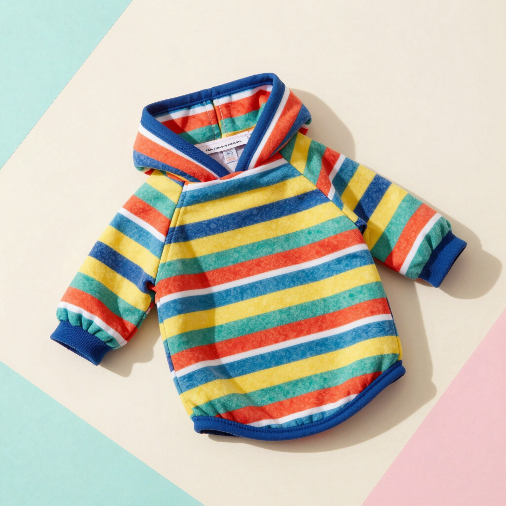 Sudadera Multicolor Rayas Felices