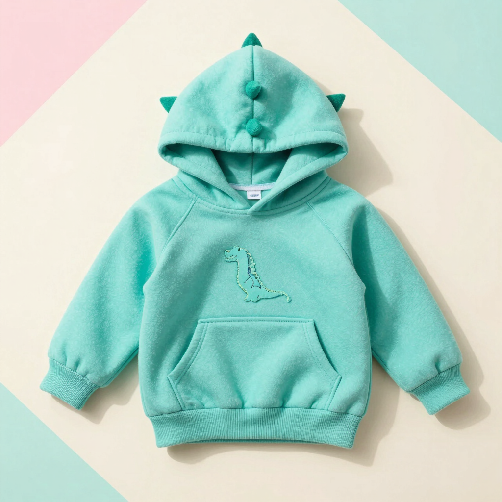 Sudadera Michi-Dino con Cresta