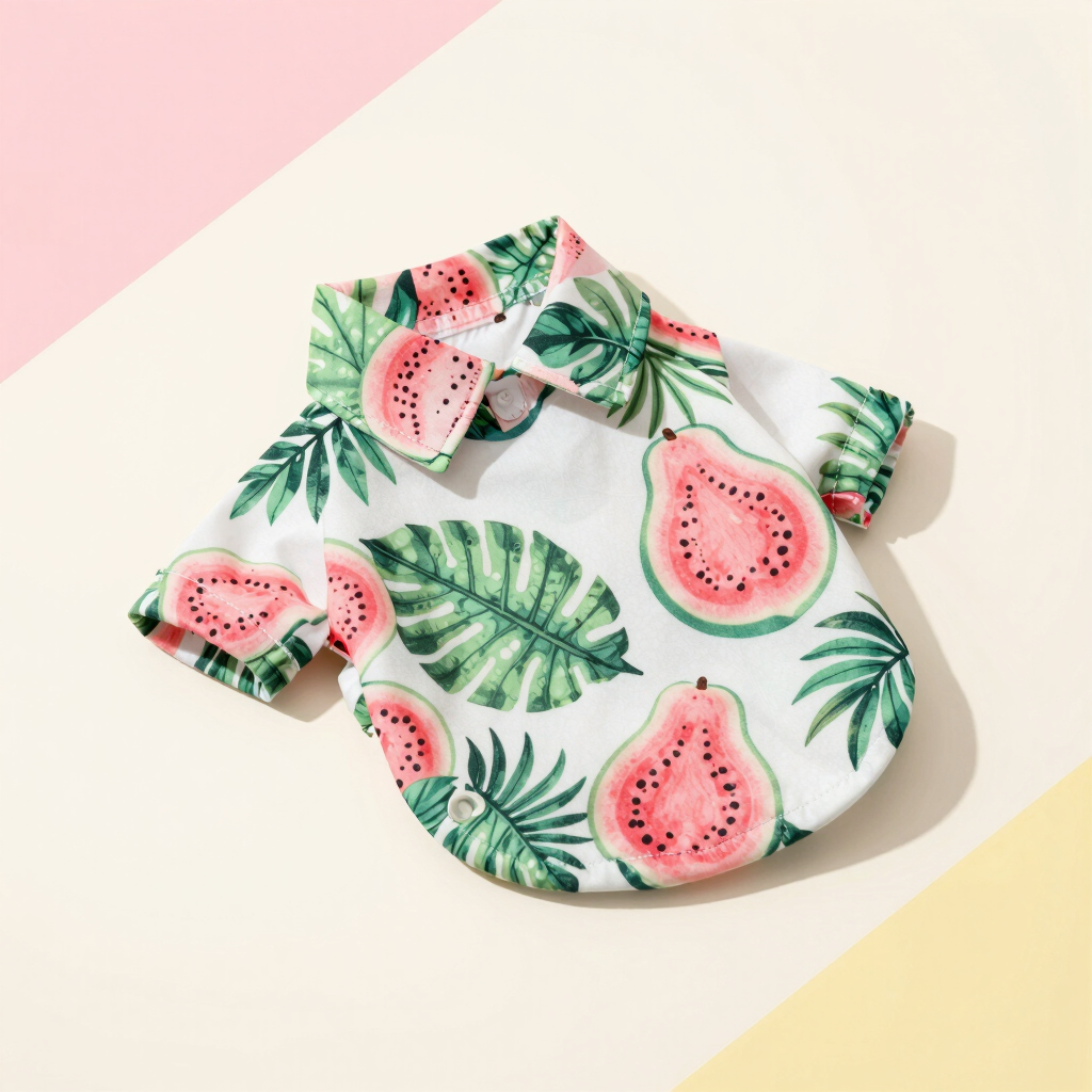 Camisa Playera Guayaba Tropical