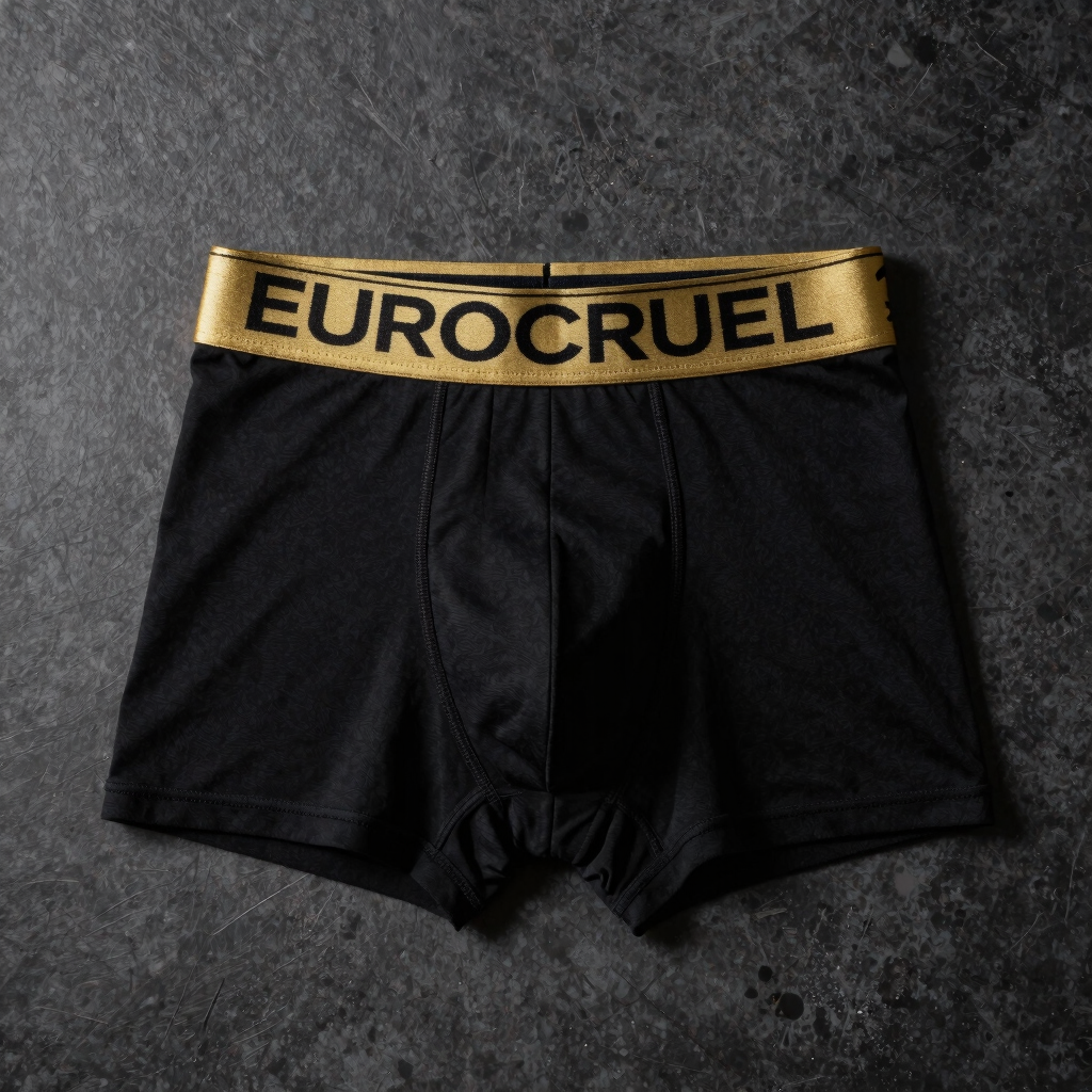 Bóxer Trunk Alpha Black & Gold
