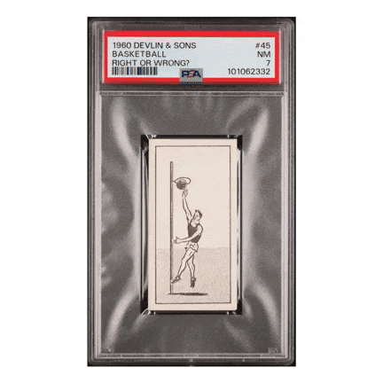 Rare Irish Vintage Devlin Basketball card