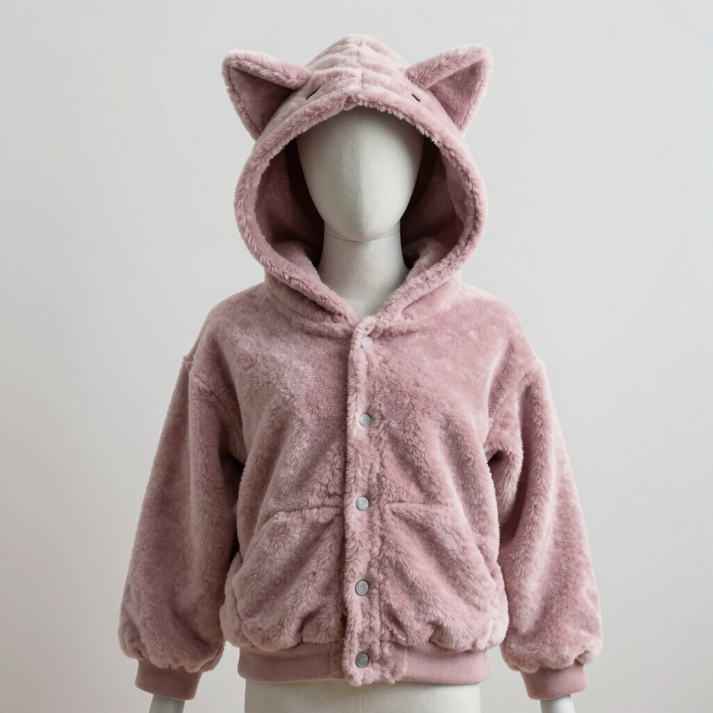 Sudadera Gatuna Orejitas de Felpa