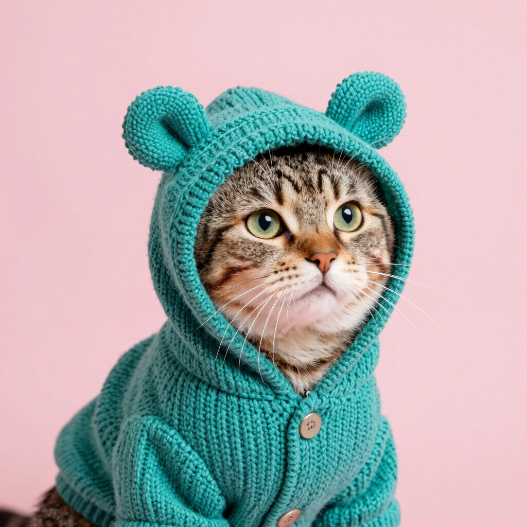 Sudadera con Orejitas Michi Travieso