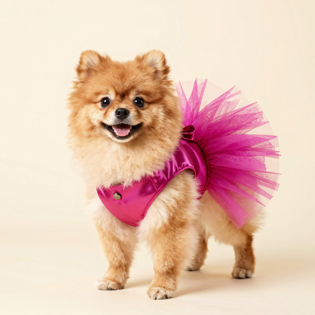 Vestido de Gala Princesa Magenta