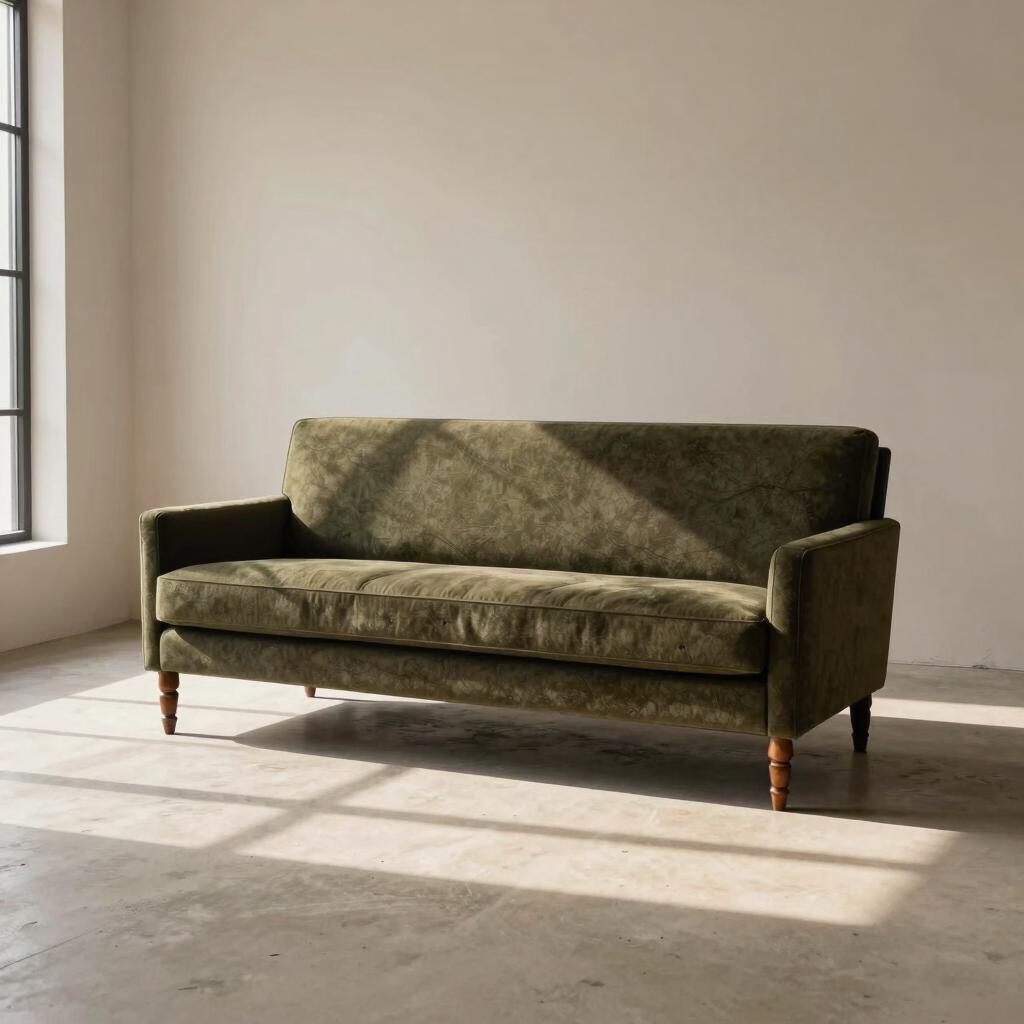 Atelier Matte Mohair Sofa