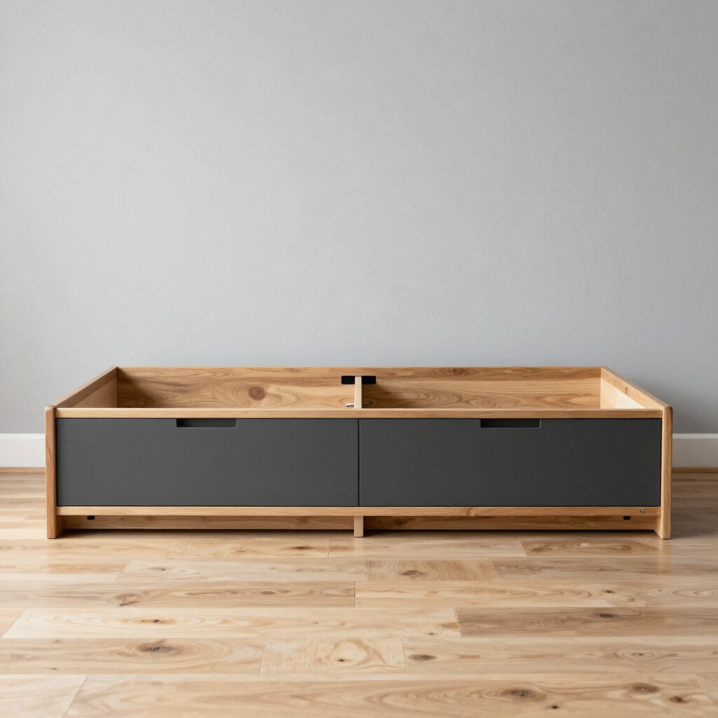 Modus Twin XL Storage Bed