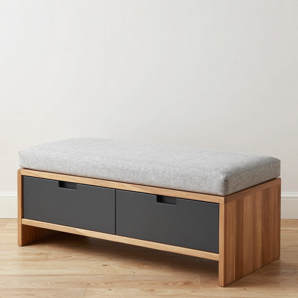 Strata Bedroom Storage Bench