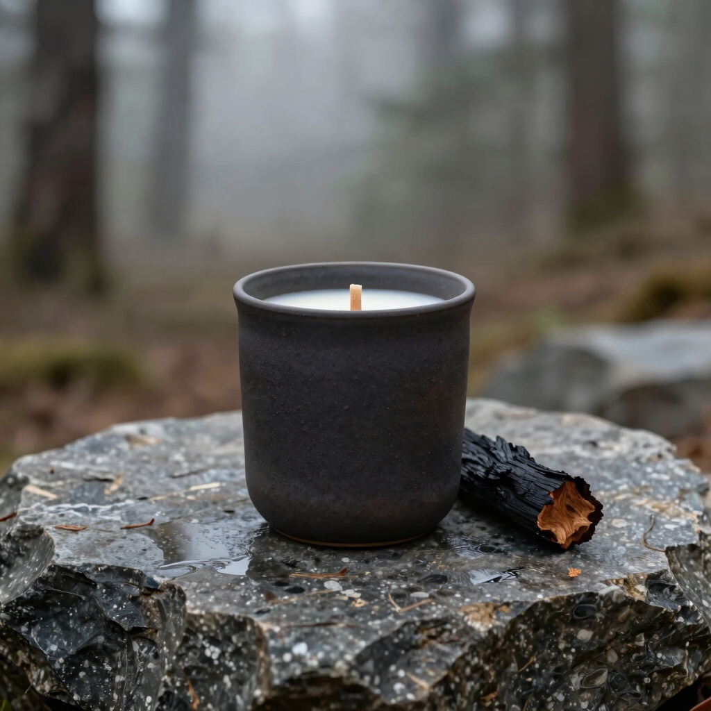Charred Cedarwood Soy Candle