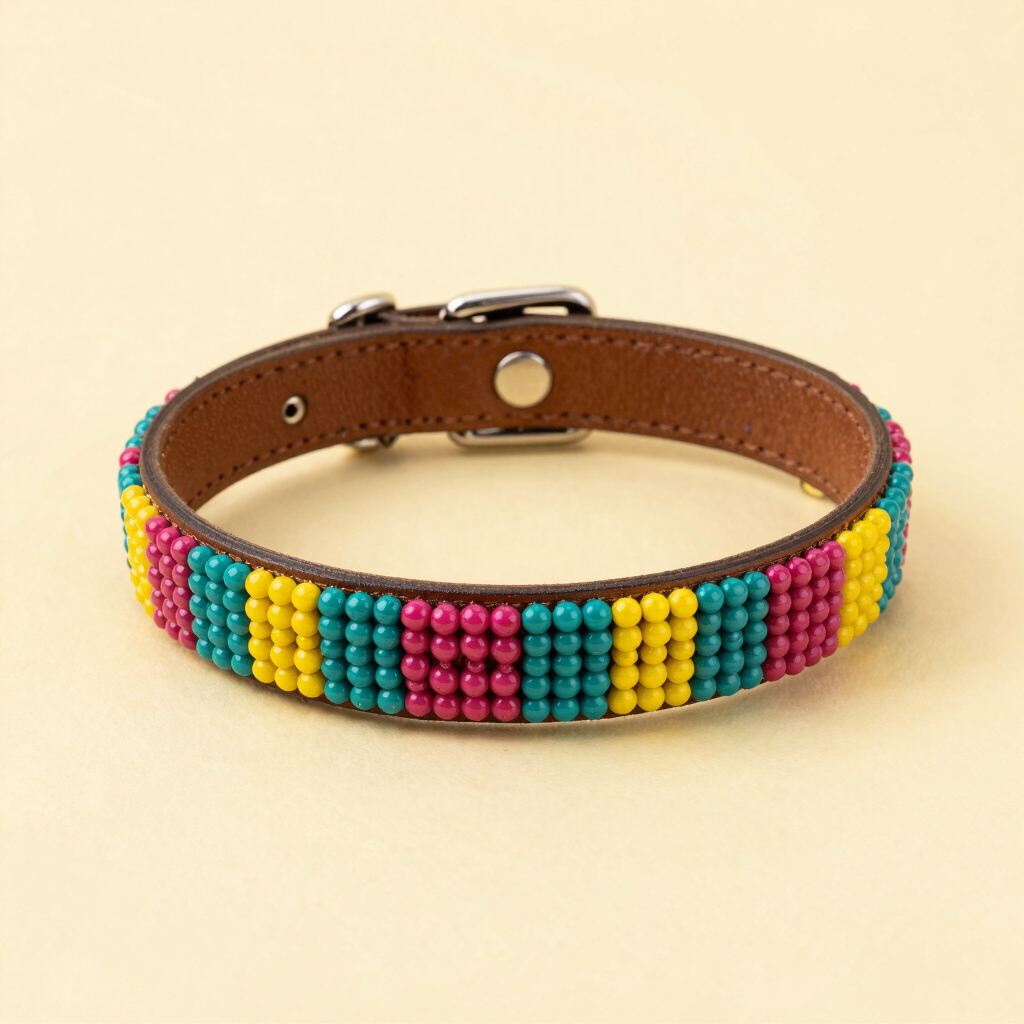 Collar de Chaquira "Destello Huichol"