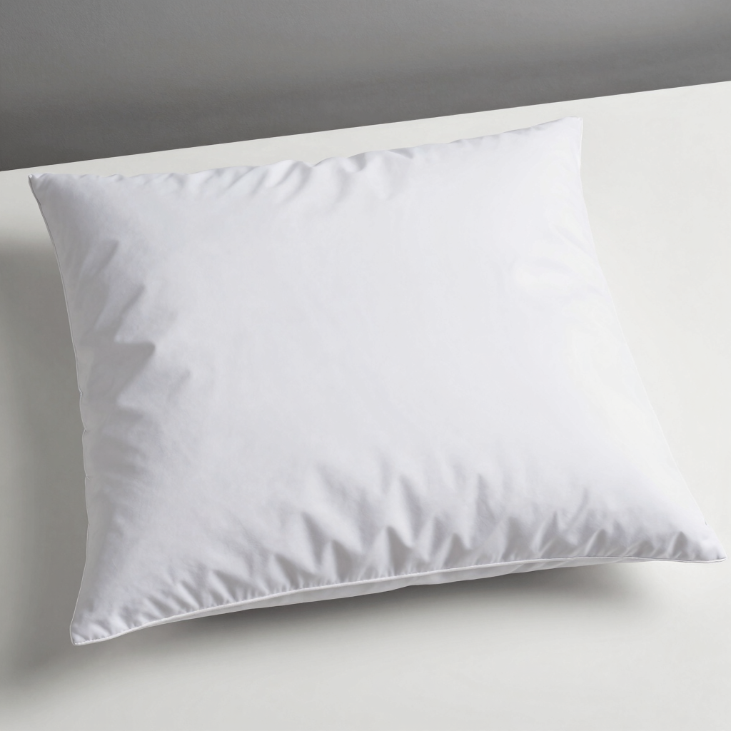 Funda de Cojín Poliéster Blanco 40x40 cm