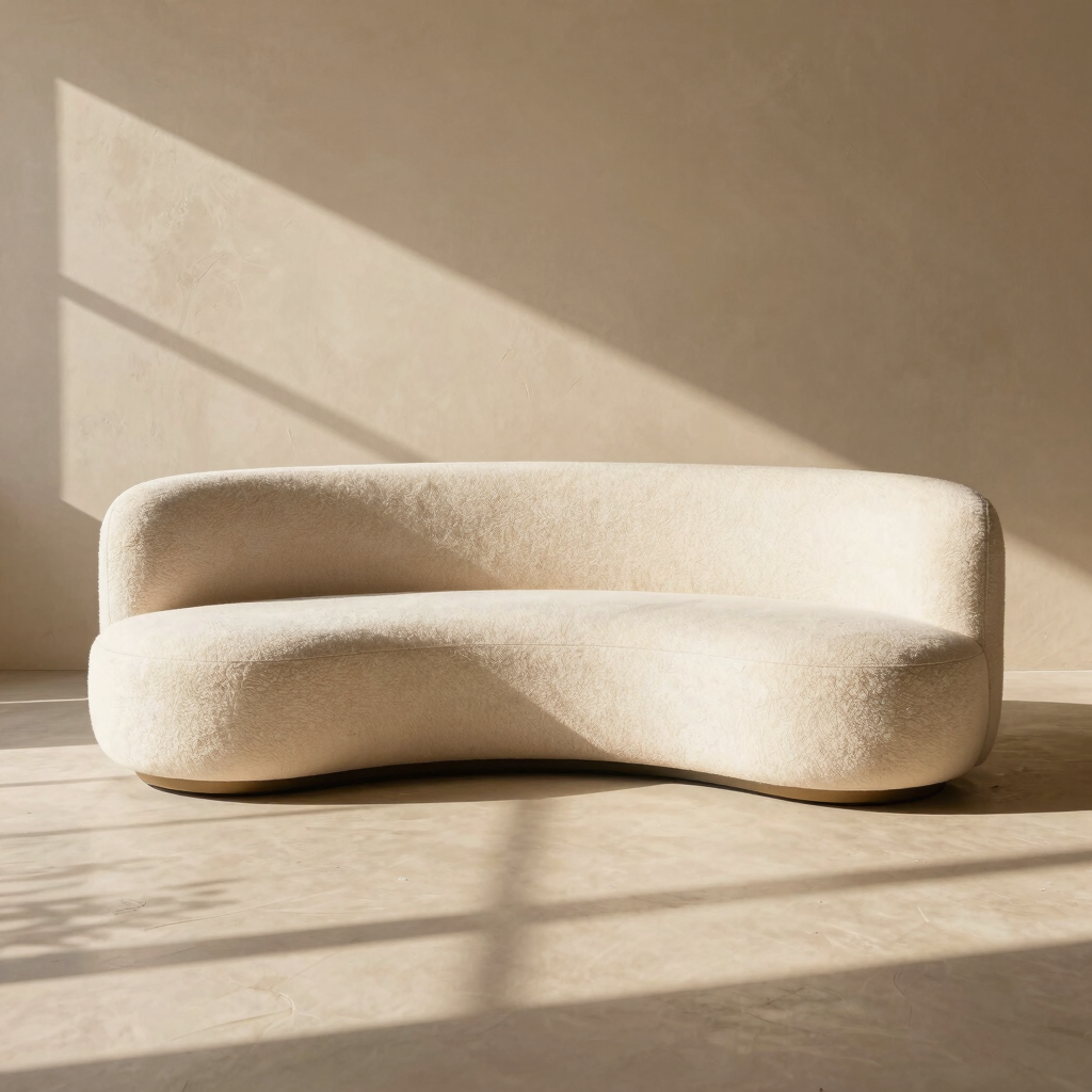Aethel Curved Modular Sofa Section
