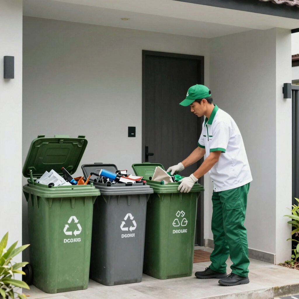 Penjemputan Sampah Rumah Tangga Instan