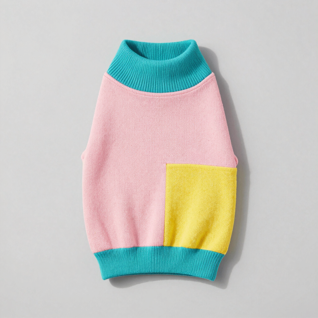 Sudadera Color Block Algodón