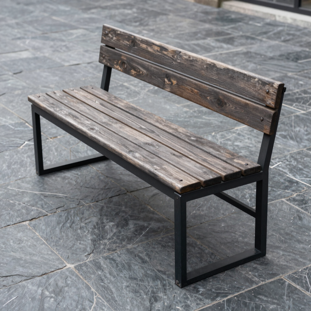 Timberland Freestanding Storage Bench