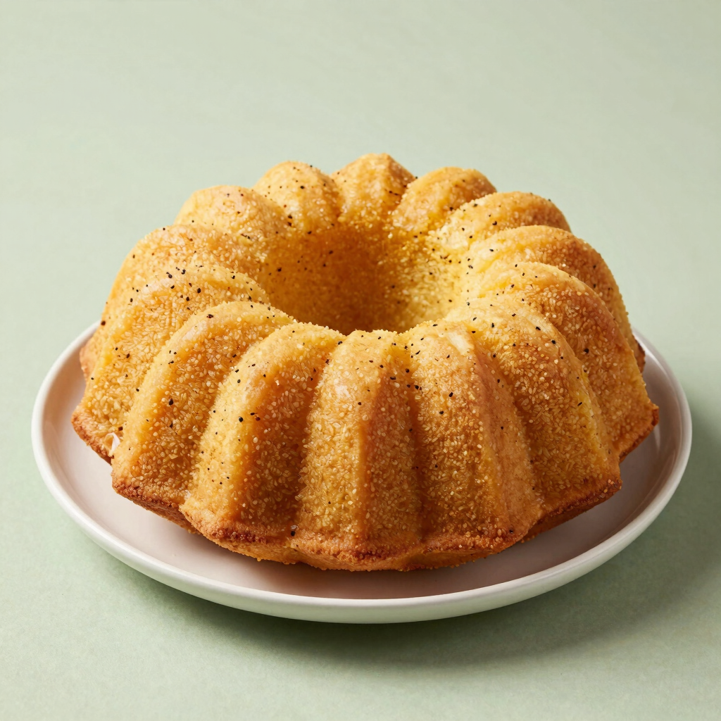 Meyer Lemon & Poppyseed Bundt