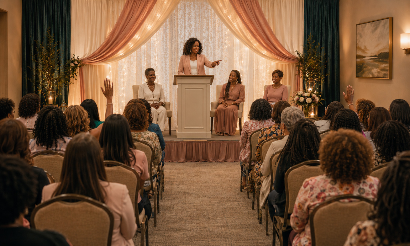 Women gathered together