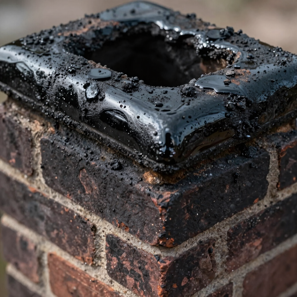 Glazed Creosote Chemical Treatment