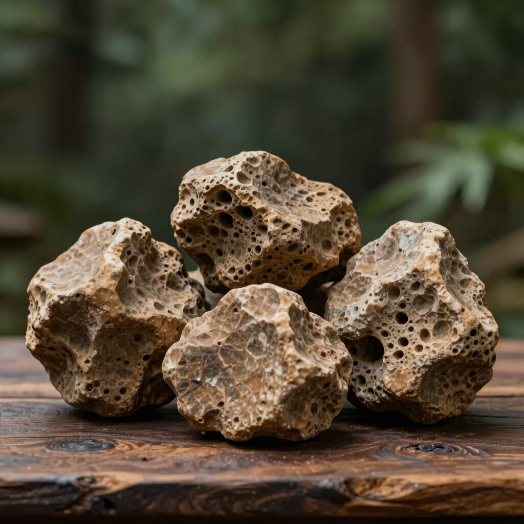 Sculptural Dragon Stone Set