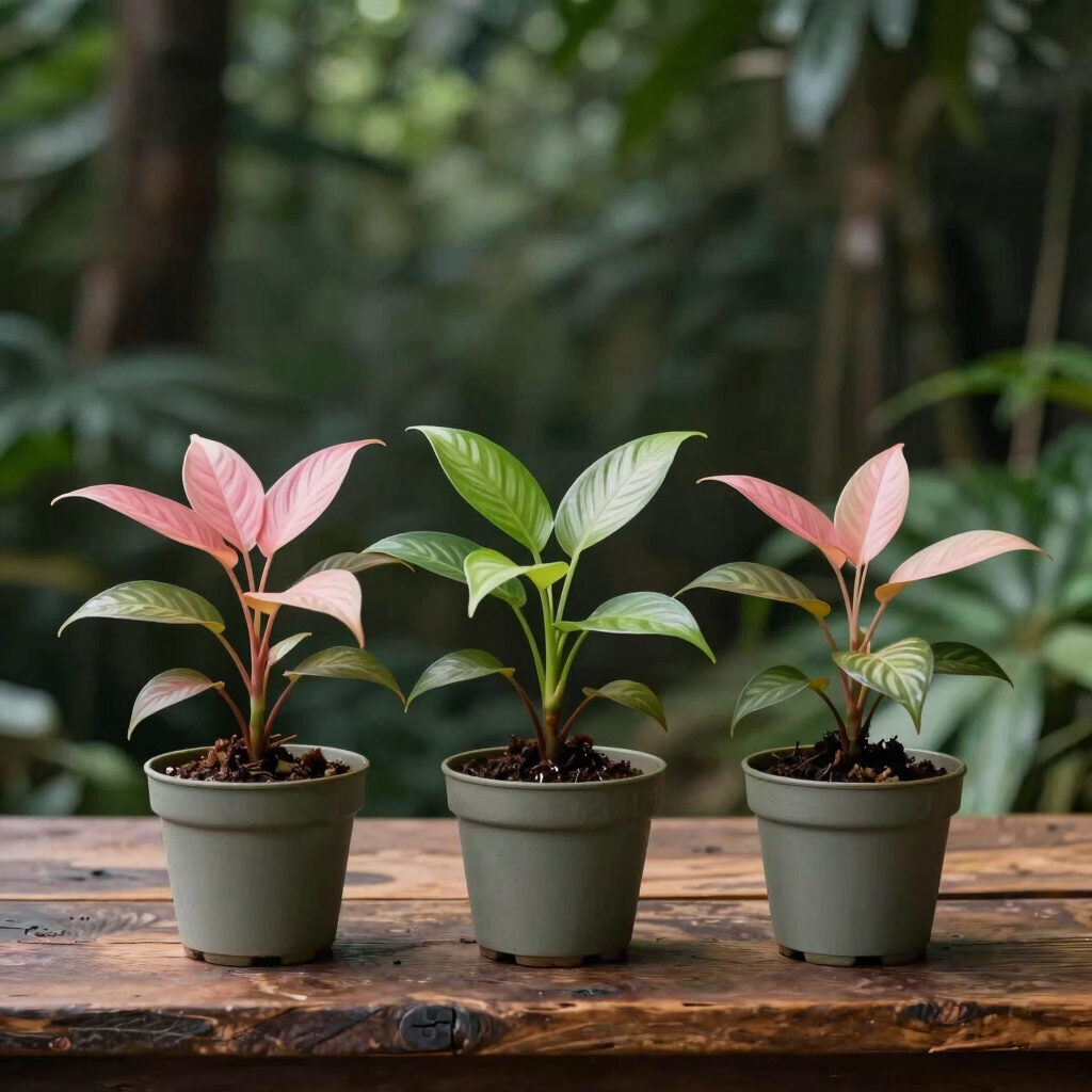 Bioactive Terrarium Plant Trio
