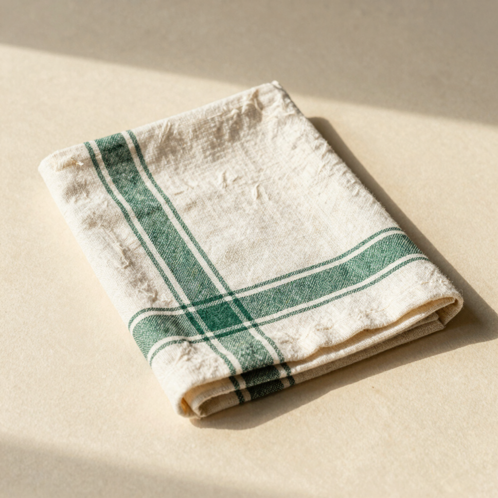 Handwoven Linen Kitchen Cloth