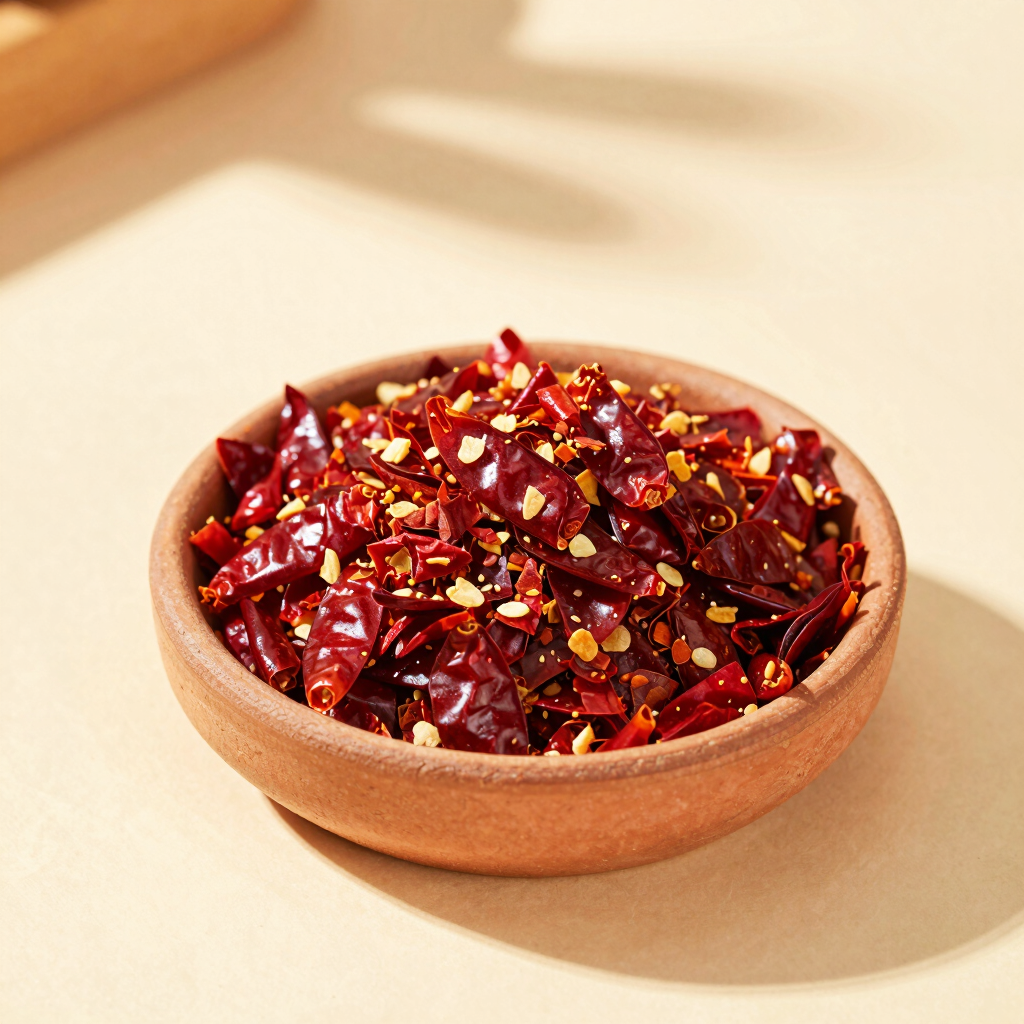 Sun-Dried Crimson Chili Flakes