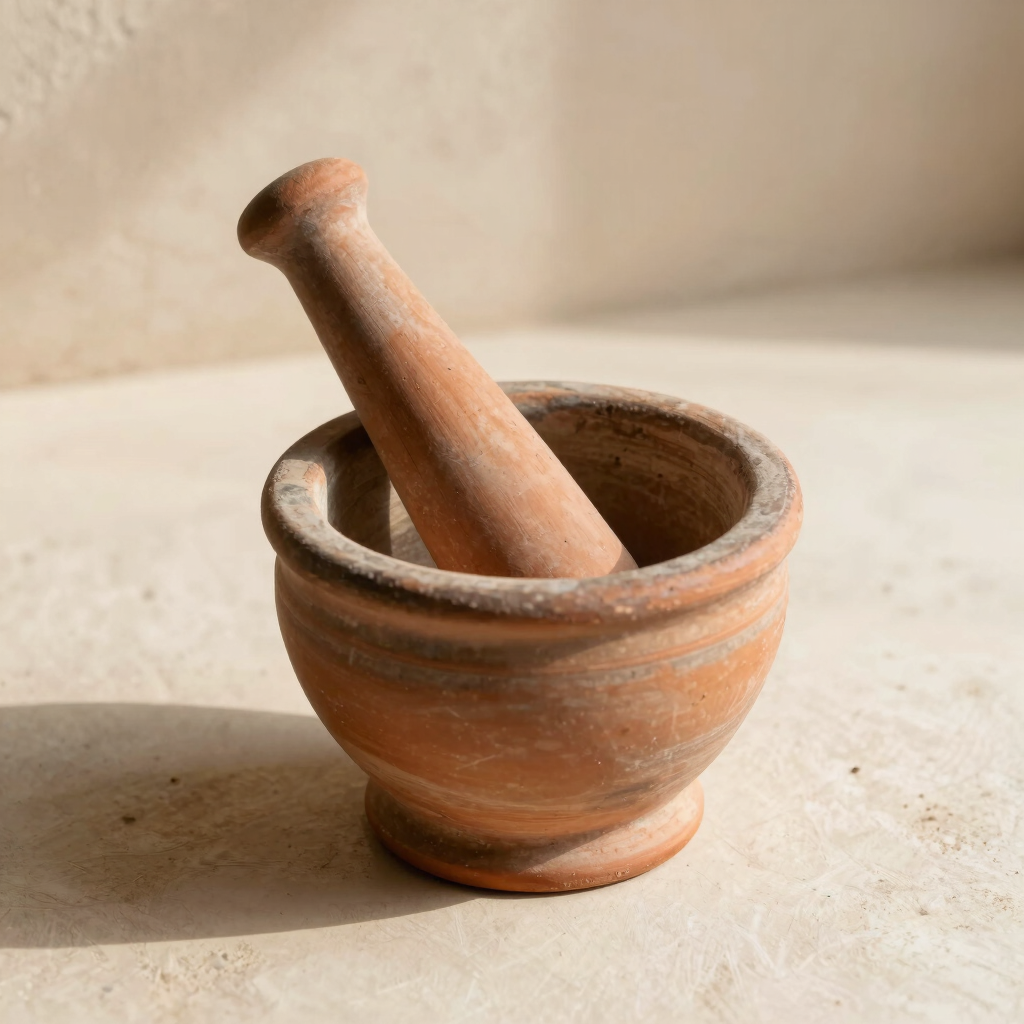 Heirloom Terracotta Spice Mortar