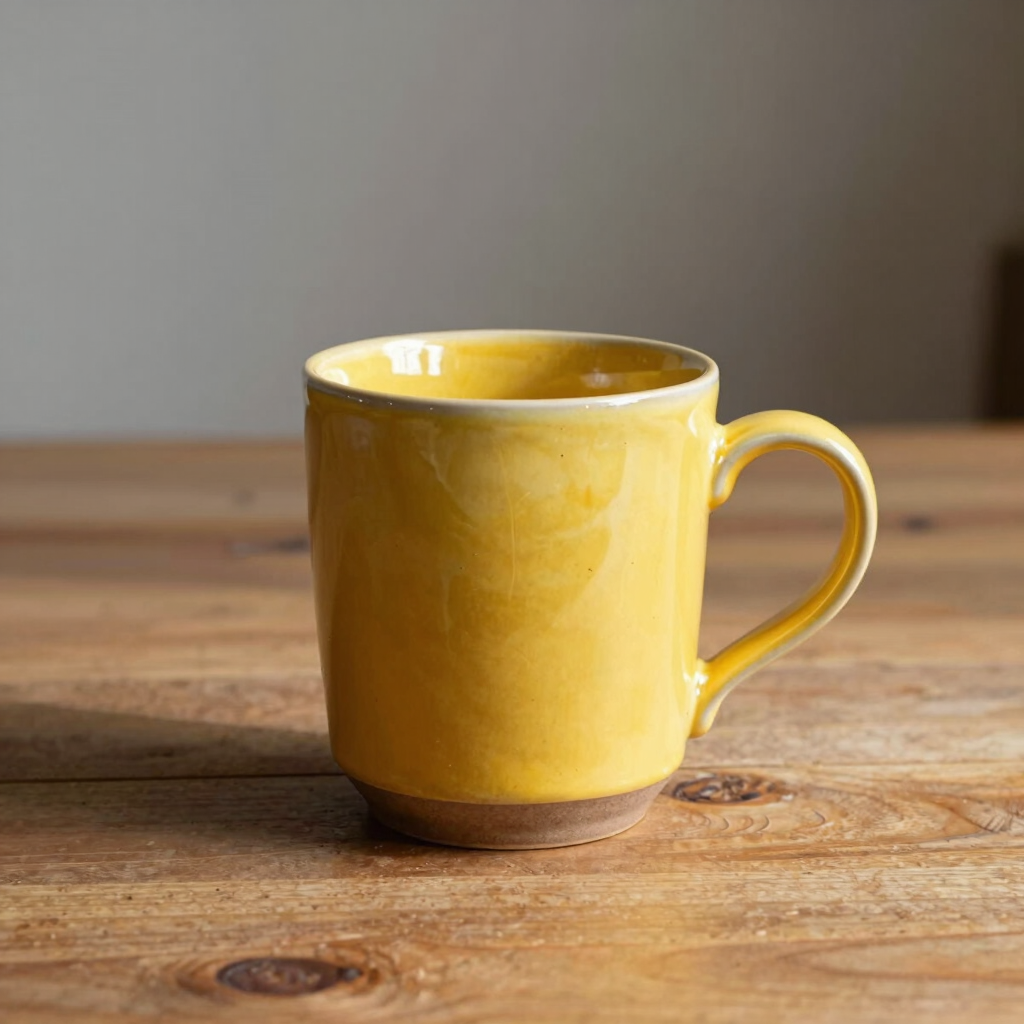 Caneca Cerâmica Sol da Manhã