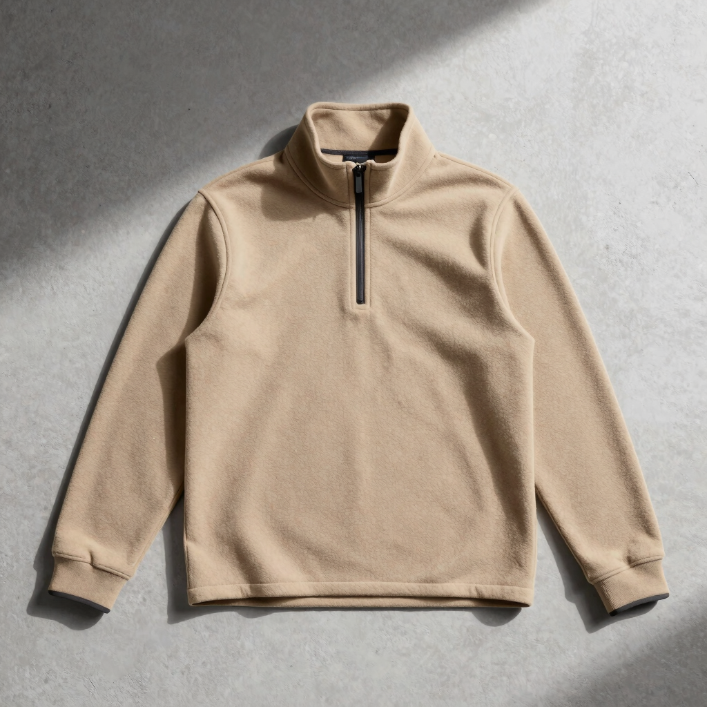 BML-07 Fleece Mock Zip